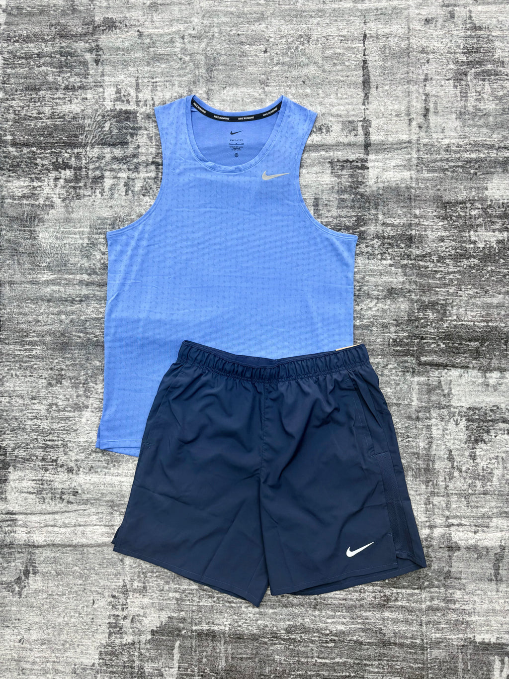 Nike DF Breathe Vest x Challenger Set - Pulse/Navy