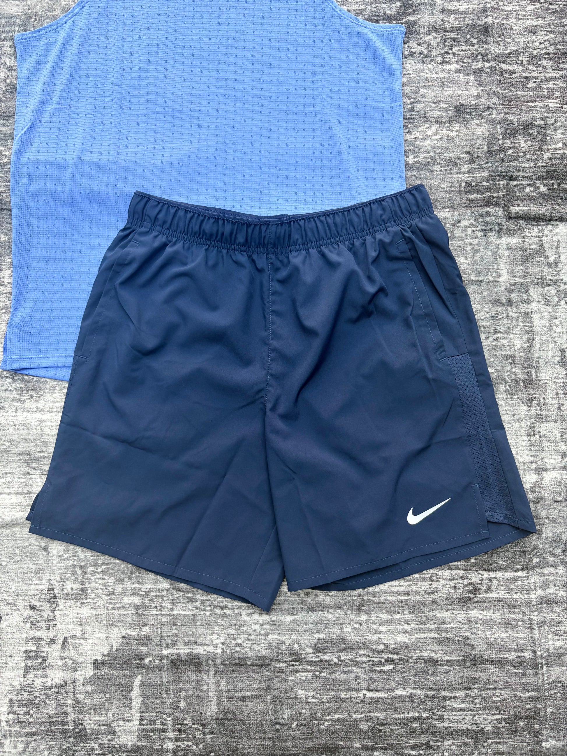 Nike DF Breathe Vest x Challenger Set - Pulse/Navy